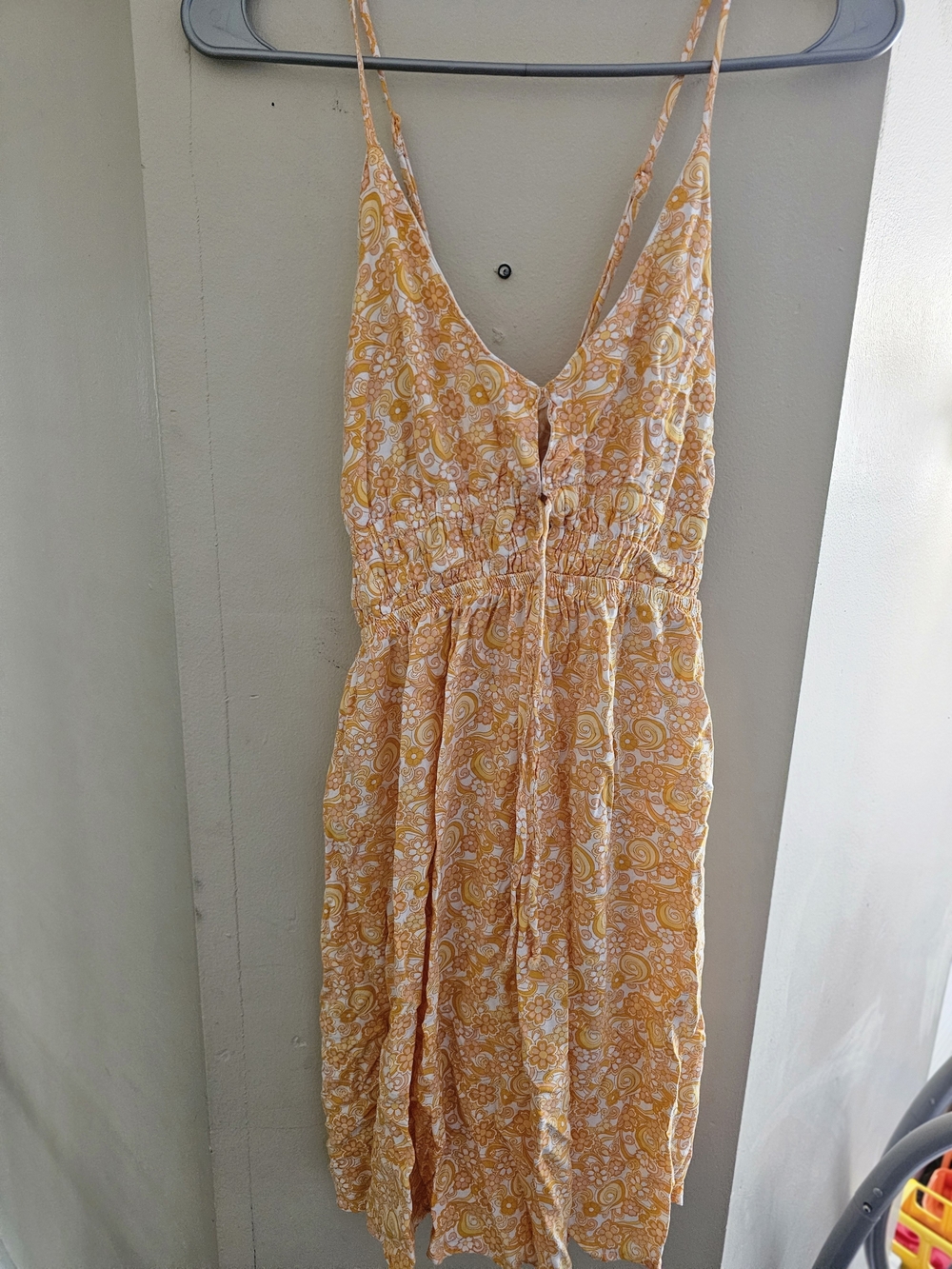 NOBO Yellow Paisley Midi Sundress